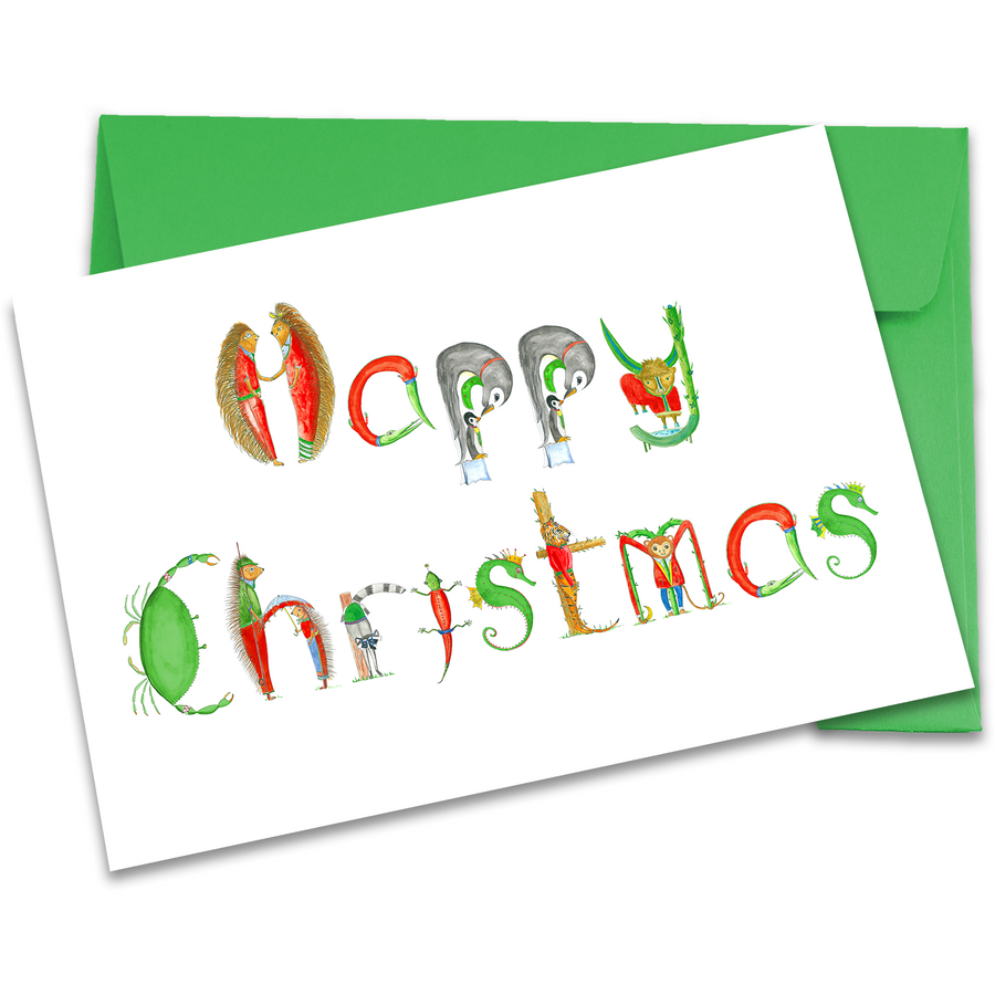 Greeting & Note Cards Happy Christmas Lucy Tweedie