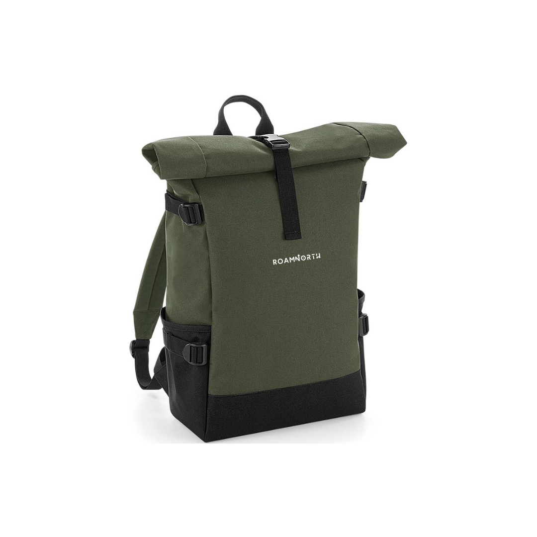 Roll Top Backpack (Airforce / Green)