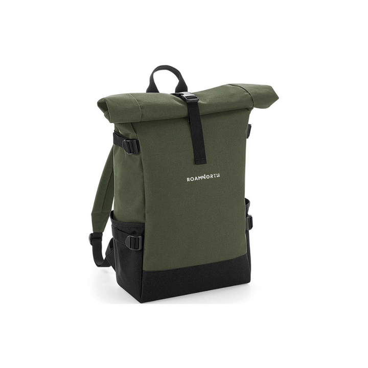Roll Top Backpack (Airforce / Green)