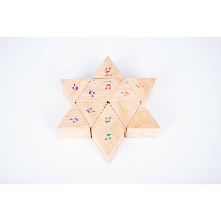 Musical Toys Wooden Sound Prisms - Pk12 Tick It