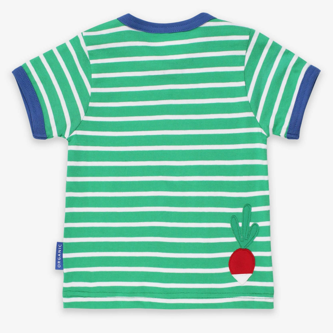 Organic Snail Applique T-Shirt